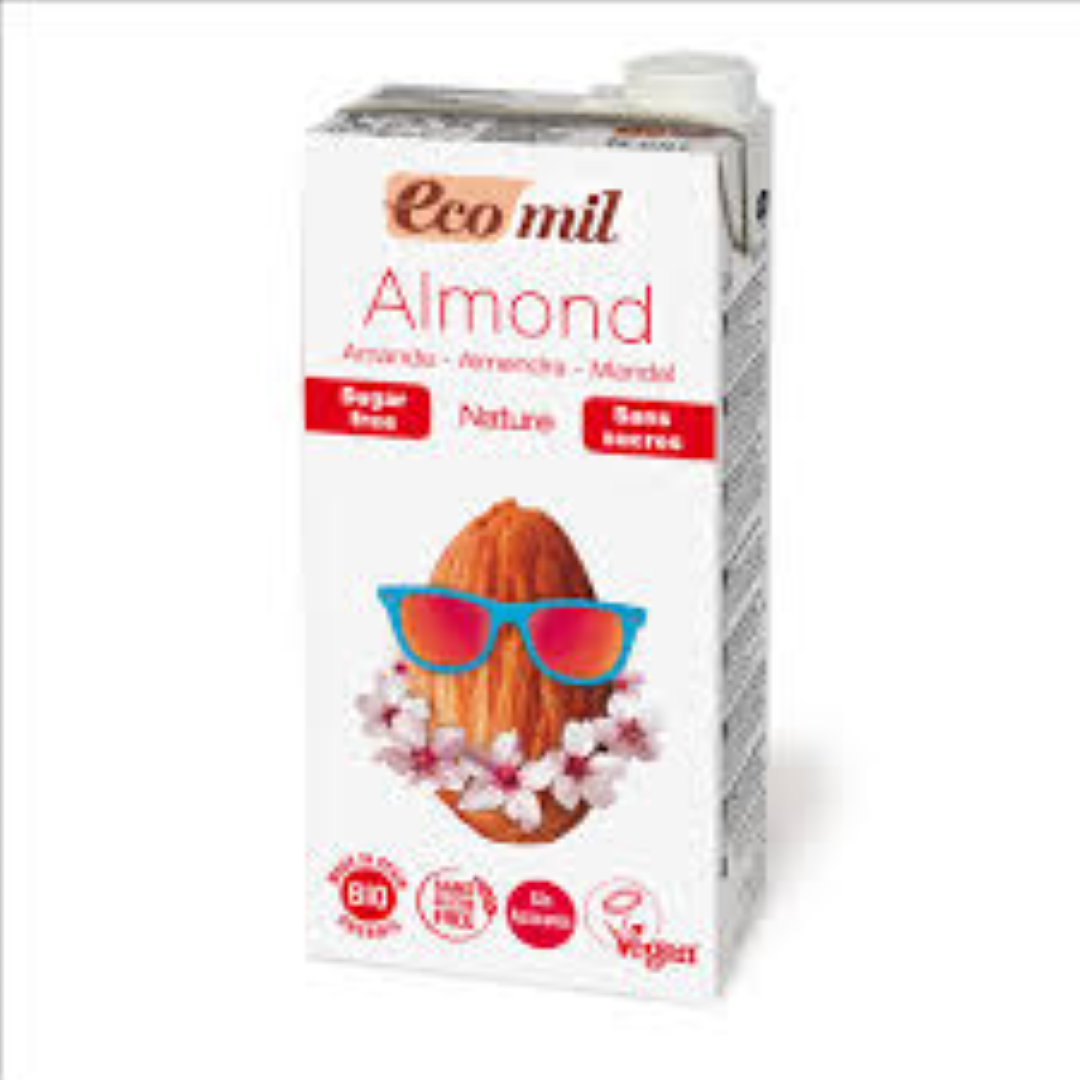 ECOMIL ALMOND NATURE S/FREE DRINK 1LT